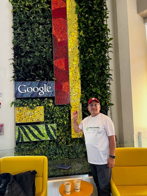 Deven at Google headquarters — learning from leading innovators
